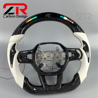 Accessoires de voiture pour Honda Accord Civic 11e génération Sport EX CRV HRV Acura Integra Type S 2010-2026, volant en fibre de carbone LED