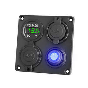 Kit de charge rapide 45W avec panneau de commutation USB double Type C pour voiture, étanche, pour applications marines - Fournisseur d'usine - Product Image 4