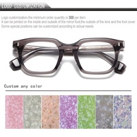 Dernières Tendances : Montures de Lunettes Optiques de Mode en Acétate Épais de Haute Qualité, Style Ordinateur, Anti-Lumière Bleue, avec Étui