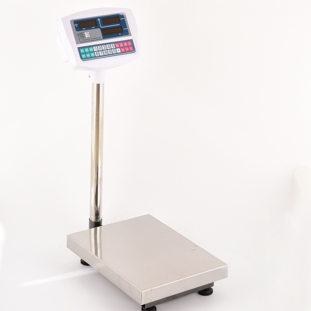 Factory Direct Sales 300kg Stainless Steel Electronic Digital Platform Scale