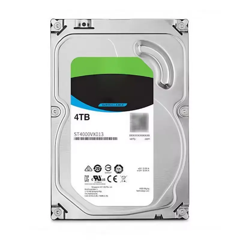 St4000vx013 4TB 256Mb 3.5 ''7200Rpm SATA giám sát nội bộ đĩa cứng cho Seagate