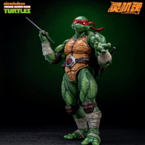 Figurine d'action en PVC à l'échelle 1:12 de 170 mm, série Tortues <span class=keywords><strong>Ninja</strong></span>, Leonardo, Michelangelo, Donatello, Raphael, Stock Spirit Machine Soul - Product Image 4