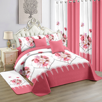 Bedrucktes 12-teiliges Luxus-Schlafzimmer-Set mit Hochwertiger Bettwäsche. Meistverkauftes Produkt in der Karibikregion Haiti, Florida