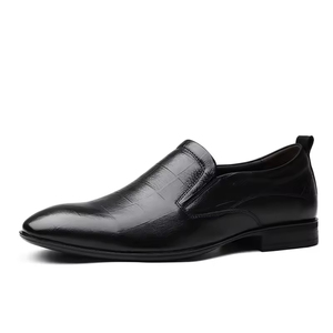 Chaussures Oxford pour hommes, best-seller, de haute qualité, formelles et décontractées, en cuir véritable, à lacets, semelle en caoutchouc antidérapante - Product Image 6