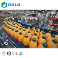 CE-gecertificeerde automatische 10000BPH machine voor het warmvullen van geconcentreerd fruit sap, productielijn, 2 jaar garantie