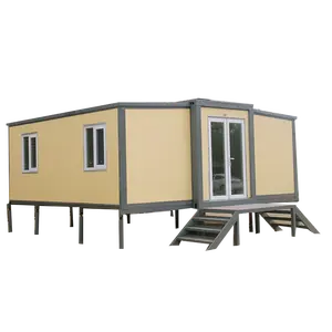China supplier 20 40 foot luxury fabricated house 20ft prefab shipping container home houses