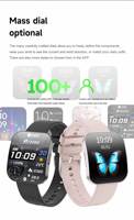 Reloj Inteligente ERON AMOLED U17 con Pantalla Curva Ultrafina de 1.85 Pulgadas, Resistente al Agua IP68, Llamadas por Bluetooth, Frecuencia Cardíaca, Oxígeno en Sangre