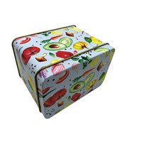Boîte en métal personnalisée de petite taille pour les fêtes de mariage, d'anniversaire, les cadeaux de gâteaux