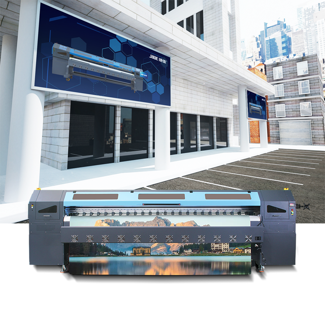 Jade 3.2m Dye Sublimation Eco Solvent Automatic New Wallpaper Printer with Konica Print Head 1080dpi 1 Year Warranty