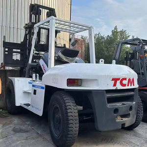 Carretilla elevadora de segunda mano TCM usada de 10 toneladas, carretilla elevadora diésel japonesa TCM FD100 en venta, carretilla elevadora de horquilla elevadora - Product Image 4
