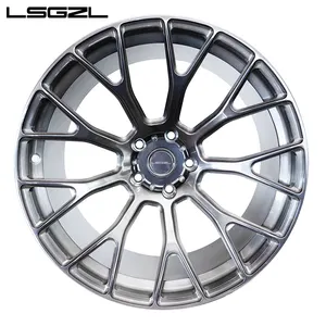 LSGZL factory forged wheels monoblok Chrome wheel 15 16 17 18 19 20 21 22 23 24 26 customized for luxury car