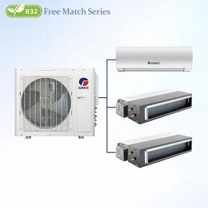 <span class=keywords><strong>Aire</strong></span> Acondicionado Gree Free Match VRF, Sistema Multi Split de 3 Zonas, R32, para Apartamentos y Oficinas, Unidades de Ventiloconvector de Pared/Ducto - Product Image 1