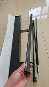 85x200cm Promosi pabrik Premium perak/hitam gulungan besi elit - Product Image 3