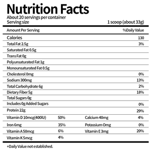 Poudre de protéines, poudre de protéines végétalienne, BCAA, probiotiques et enzymes digestives, <span class=keywords><strong>sans</strong></span> <span class=keywords><strong>gluten</strong></span> et <span class=keywords><strong>sans</strong></span> <span class=keywords><strong>lactose</strong></span>, vanille, 1,5 lb - Product Image 2