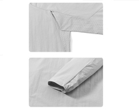 Veste légère pour homme, séchage rapide, respirante, extensible, veste de sport avec poches zippées, course à pied, gym, sports de plein air, logo personnalisé