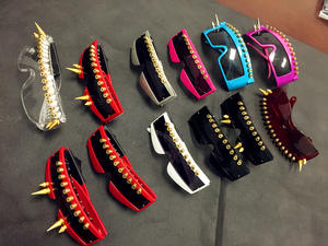 Lunettes laser LED Goldshine pour soirée, bar, <span class=keywords><strong>danse</strong></span>, chanteur, DJ, spectacle laser et performance lumineuse - Product Image 6