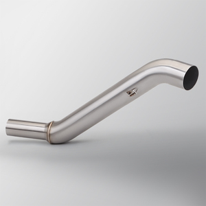 Pour moto Bajaj PULS NS200 <span class=keywords><strong>NS</strong></span> <span class=keywords><strong>200</strong></span>, section intermédiaire d'échappement en acier inoxydable, tuyau de liaison intermédiaire, s'adapte au silencieux de 51 mm - Product Image 3