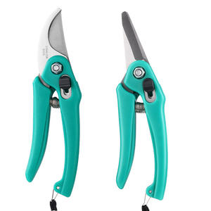 Tijeras de podar verdes de acero inoxidable con cabezal recto y curvado hacia arriba, herramientas de corte para jardín para recortar ramas - Product Image 3