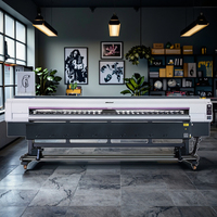 Imprimante jet d'encre double éco-solvant X-Roland 2 I3200 pour impression de tubes flexibles et de factures en rouleau