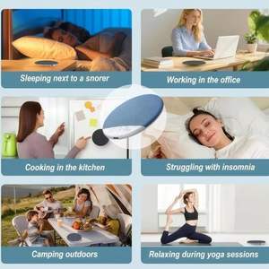 Altavoz BT para <span class=keywords><strong>Dormir</strong></span>, Mini Barra de Sonido con Sonidos de la Naturaleza y Ruido Blanco, Reproductor de Música MP3 Inalámbrico Ultrafino con Temporizador, Altavoz para Debajo de la Almohada - Product Image 6