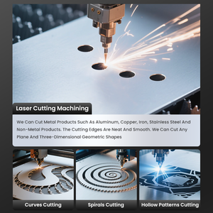 Промышленные детали толщиной от 0,8 мм до 60 мм, все формы, доступные высокоточные лазерные режущие услуги - Product Image 2