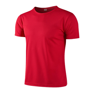 Camiseta de manga corta con cuello redondo, color liso, estilo casual, diseño sencillo, gran oferta. - Product Image 4