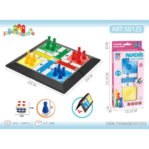 ÉCHECS FLYING personnalisés, jeu de société de voyage divertissant avec motif imprimé, en papier, en plastique, avec logo personnalisé. - Product Image 1