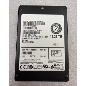 ใหม่และเป็นของแท้ MZILT15THMLA-00AC3 PM1643 ฮาร์ดดิสก์ <span class=keywords><strong>SSD</strong></span> สำหรับเซิร์ฟเวอร์ ความจุ 15.36TB แบบ SAS 12Gb/s ขนาด 2.5 นิ้ว TLC อุปกรณ์เสริมคอมพิวเตอร์ - Product Image 1