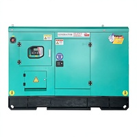 Diesel-Generator-Set Villa Ersatzteil KD-20GF 20-100kW 400/230V Autostart Offener Rahmen ATS Schalldämpfendes Gehäuse