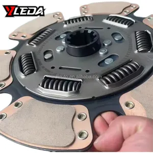 Heavy Duty Truck Drive System Parts 6 Paddles 7 Springs 128709 Clutch Disc Kit For Eaton