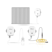 Capteur de surveillance des fuites d'eau LoRaWAN, détecteur de fuites industrielles étanche IP67, longue durée de vie de la batterie pour la maison, le bâtiment, la salle de serveurs