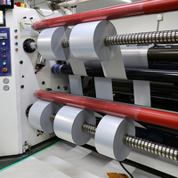 Rouleau d'étiquettes autocollantes en PET mat argenté, résistant aux UV, aux intempéries, aux rayures, durable, résistant à la chaleur, écologique