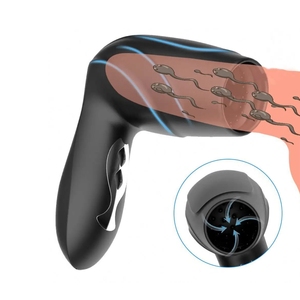 Masturbador Recargable con Forma de Secador de Pelo, Copa de Avión, Succión, Vibración de 10 Frecuencias, Juguetes Sexuales para Adultos para Hombres - Product Image 1