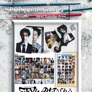 การ์ดรูป KPOPwy 127 ชิ้น/กล่อง ชุด JUMP โฟโต้การ์ด <span class=keywords><strong>ROSE</strong></span> <span class=keywords><strong>LISA</strong></span> <span class=keywords><strong>JENNIE</strong></span> JISOO ของสะสมงานศิลปะ ของขวัญ ของที่ระลึก งานฝีมือกระดาษ - Product Image 3