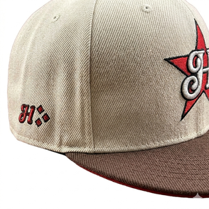 Gorra de Béisbol Snapback de Alta Calidad, 100% Algodón, Visera Plana, Ajustada, Unisex, con Logotipo Bordado en 3D para Deportes y Hip Hop - Product Image 3