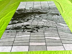 Modern Carpet Patchwork Floor Mat Home Decor Luxury <b>Hand</b> <b>Tufted</b> Wool Carpet Custom Designer <b>Rugs</b> Manufacturer India - Product Image 3