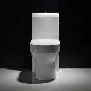 Toptan banyo sıhhi tesisat wc komodin tuvalet kase ve lavabo lavabo seti seramik zemin üstü yıkama tek parça tuvalet