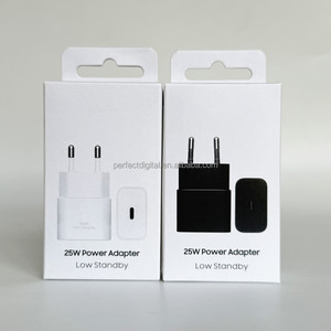 Châu Âu Quy định điện thoại di động sạc chế độ chờ thấp EP-T2510 25 Wát Power Adapter Đối với Samsung <span class=keywords><strong>Galaxy</strong></span> S25 S24 siêu Lưu ý 20 - Product Image 1
