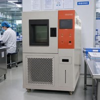 Cámara de Prueba de Humedad Constante, Color Naranja Blanco, Programable, Equipo de Laboratorio de Estabilidad Climática