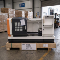 Grand tour CNC horizontal personnalisé CK6140 à lit plat, économe en énergie, avec moteur à contrôle précis et haute rigidité