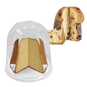 Portapanettone con Coperchio Trasparente a Campana, Diametro Interno 25 Cm, Accessorio per Tavola Festiva - Product Image 3