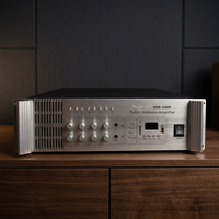 Amplificateur de sonorisation professionnel avec lecture USB pour installation audio dans les écoles, hôtels et usines