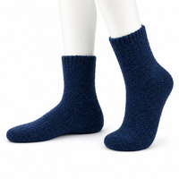 Chaussettes douillettes personnalisées, confortables et chaudes, en peluche, avec un design mignon, pour se détendre, dormir et offrir en cadeau