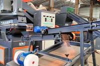 Machine de concassage et de séparation de câbles usés équipement de recyclage de fils électriques de ferraille