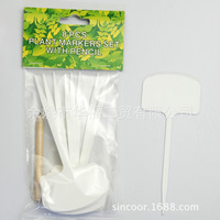 Étiquettes de Jardinage, Étiquettes d'Identification des Plantes, Étiquettes en Plastique PP en Forme de T pour les Fleurs, pour les Fleuristes et les Fermes