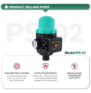 Pompa Sumur Dangkal Elektronik Tanpa Pengukur Frekuensi Hemat Energi Kualitas Terjamin Produk Baru Promosi Saklar On-off - Product Image 6