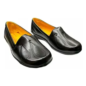 Mocasines de Cuero Genuino para Mujer Angelina, Estilo Otoñal, Punta Redonda, Cómodos, Cerrados - Product Image 3