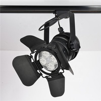 Spot LED de scène réglable PAR30 E27 à prix compétitif avec support de lampe et boîtier pour rail