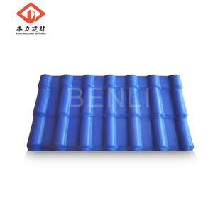 Asa Synthetic Resin Roof <b>Tiles</b> Corrugated 2.5mm-3.0mm Thickness 1050mm Width For Roofing - Product Image 3