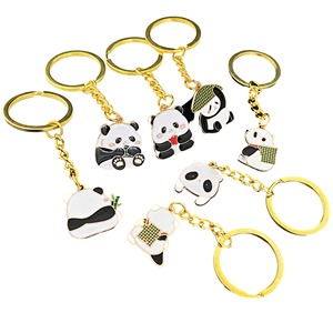 Porte-clés personnalisé promotionnel avec logo en lettres 2D, en alliage de zinc, léger, portable, accessoire de mode, article cadeau - Product Image 6